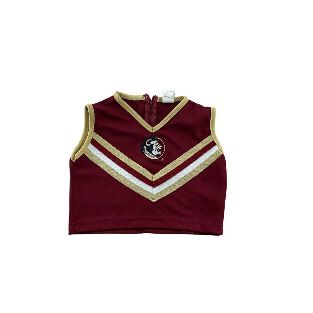 Little King Florida State Little Girls Cheerleading Top (Only) - 3